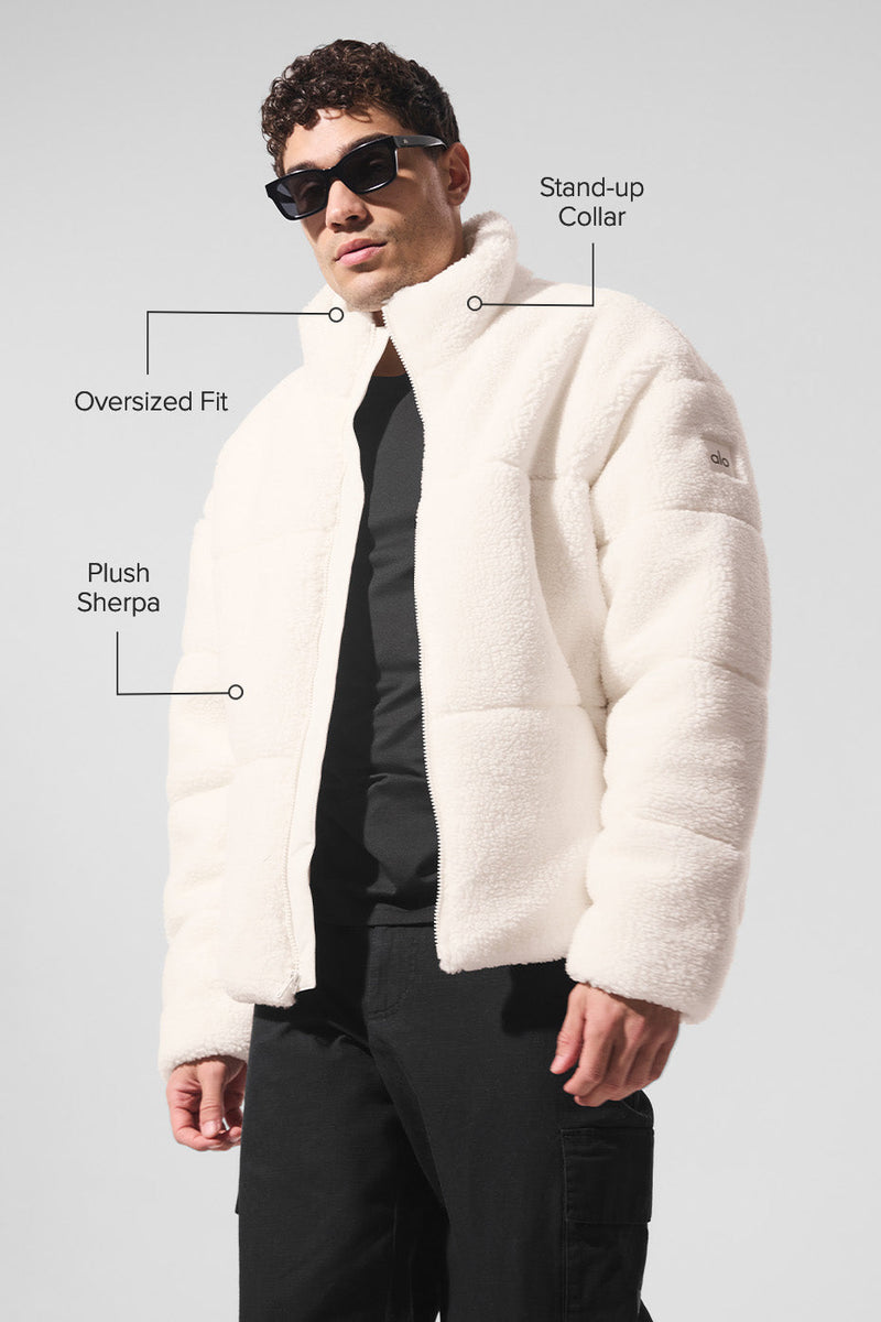 Sherpa Stage Puffer - Ivory